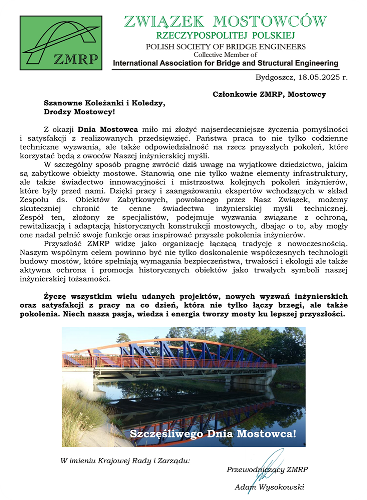 yczenia Przewodniczcego ZMRP